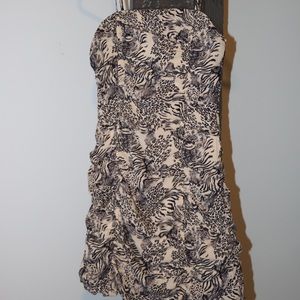 J.O.A. Ruched Mini Dress